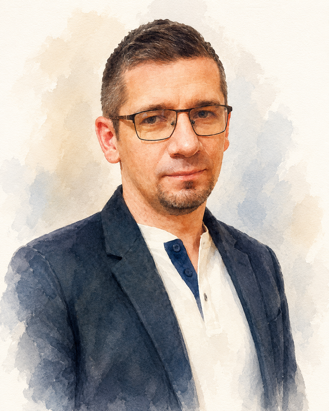 Zdjęcie przedstawiające trenera Bartłomieja Waskania. 