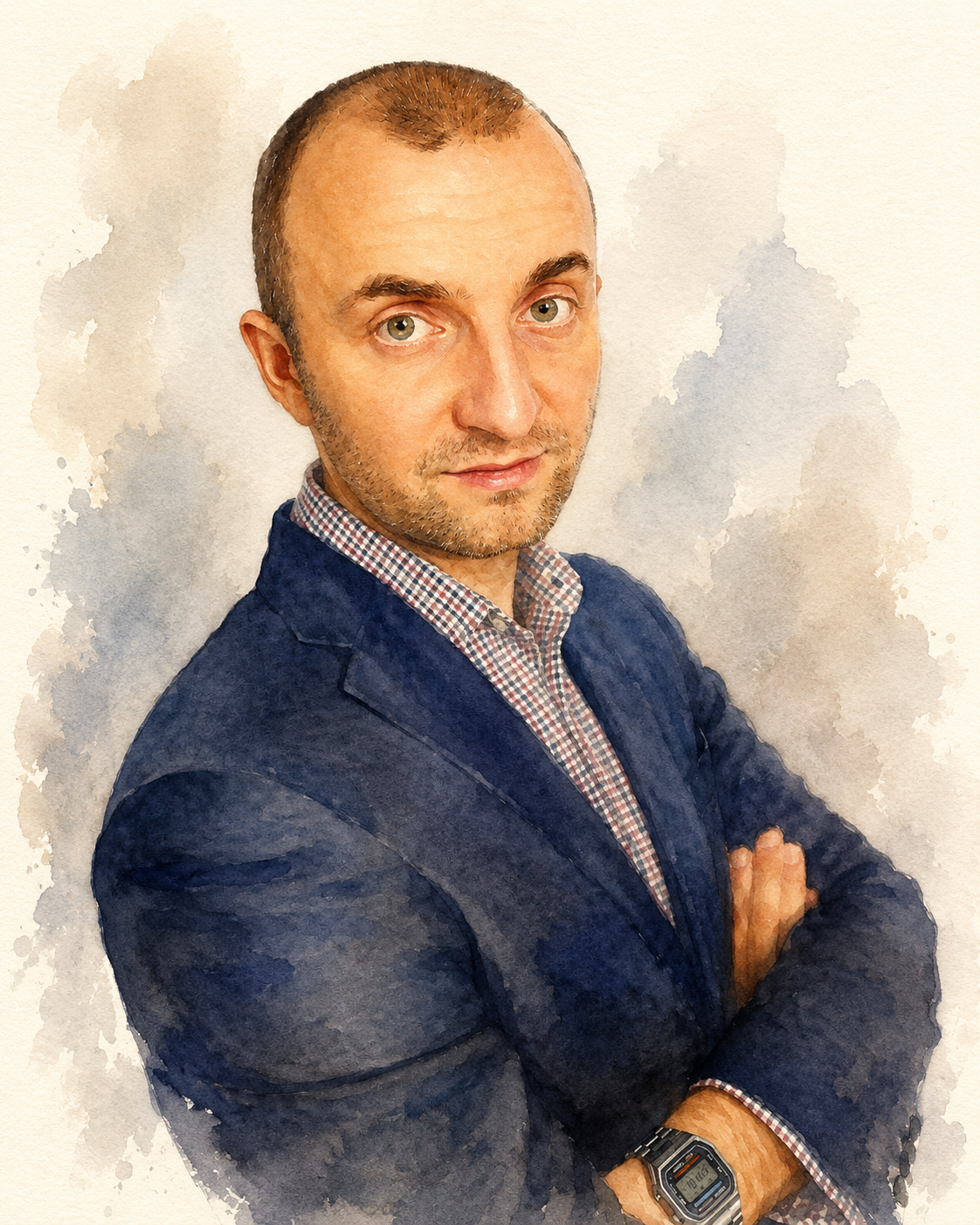 Zdjęcie przedstawiające trenera Tomasza Kuliga.